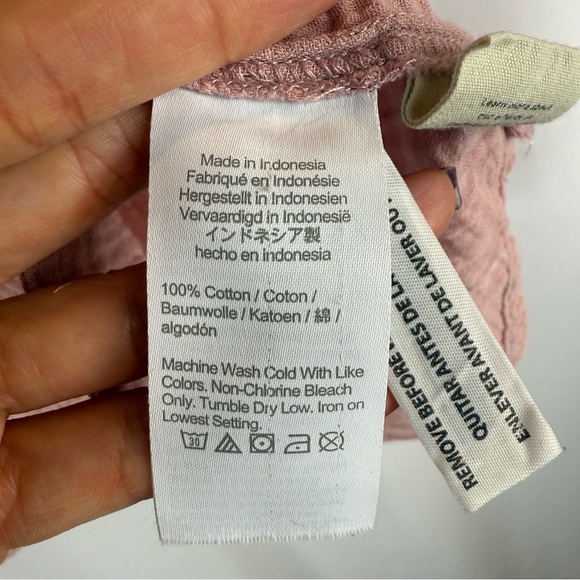 Madewell button up shirt Size:M light pink 100% Cotton - Picture 12 of 16